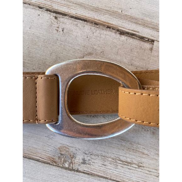 jjill Tan Leather Belt  Casual SZ XL C100854 - Picture 5 of 9